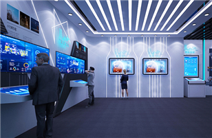 高大上的企业都选择“科技+创意”的科技展厅设计