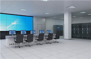 What are the advantages of the conference room splicing screen display system?