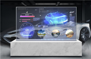 Boundless Light and Shadow, Coexistence of Reality and Reality - OLED Transparent Screen