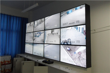 Shaanxi Railway Bureau monitoring system display terminal 42 inch splicing screen (16 years)