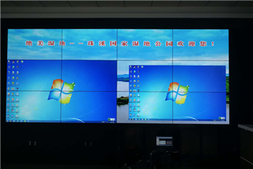 Liquid crystal splicing screen manufacturers case: Jiangxi Samsung 55 inch LCD mosaic large screen